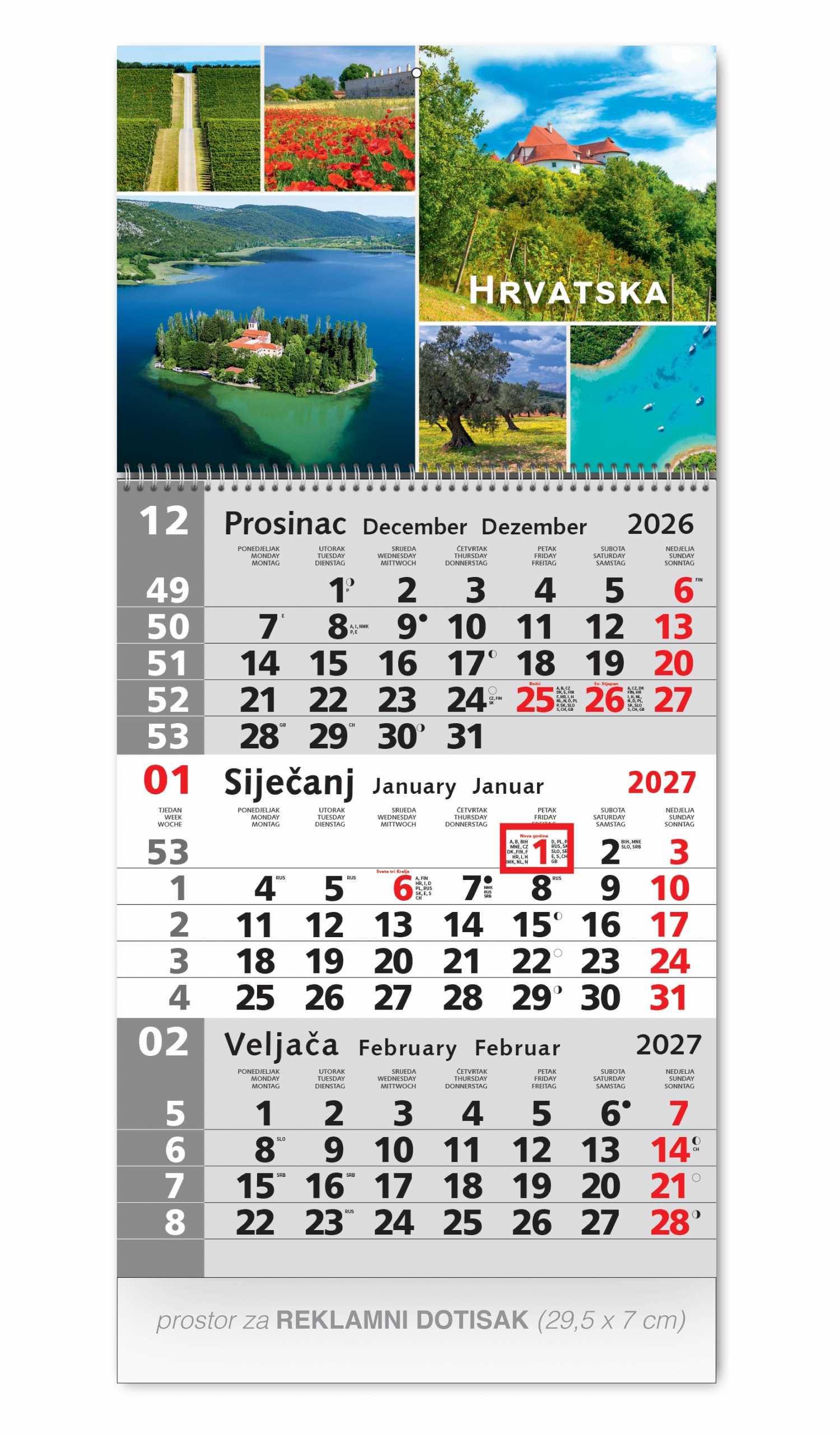 trodjelni produzeni